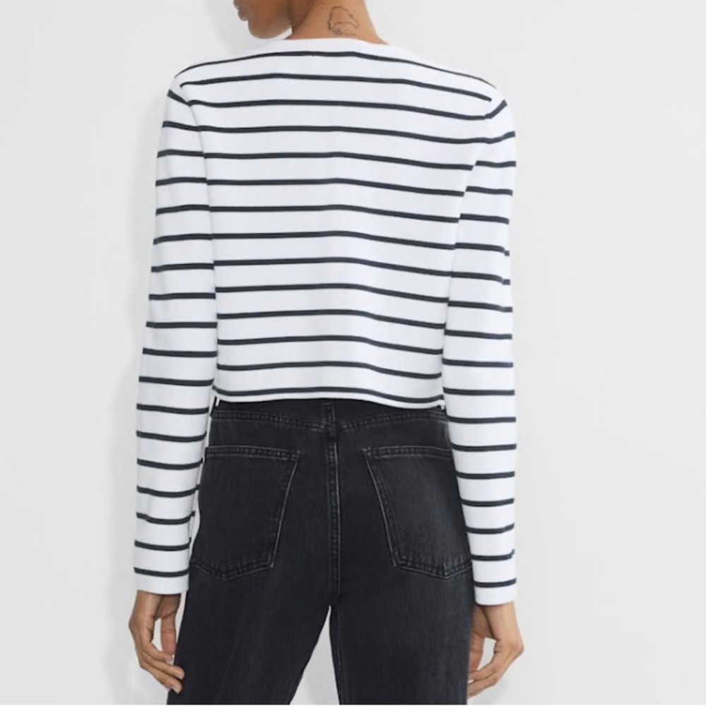 Aritzia Babaton color White admiral Notable Cardigan - Picture 5 of 7